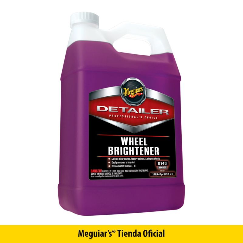 MEGUIARS - Limpiador De Llantas Y Neumático Meguiars Wheel Brightener