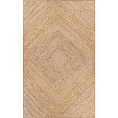 BAZHARS - Alfombra Yute 160X230 cm Nir Farm 08