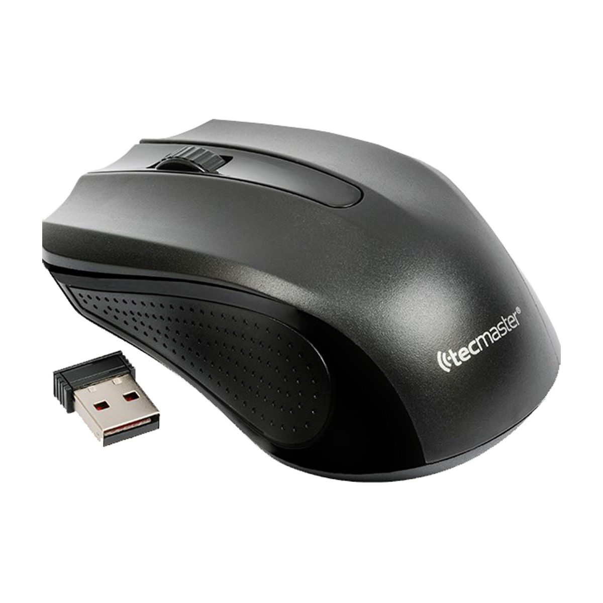 TECMASTER - Mouse Inalambrico Tecmaster TM-100514-BK Negro - Crazygames