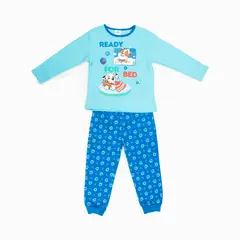 PAW PATROL - Pijama Niño Bed Celeste