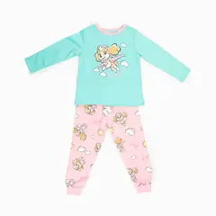 PAW PATROL - Pijama Niña Fly Celeste