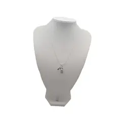 GENERICO - Cadena Mujer Con Colgante Candado Plata 925 - Collar
