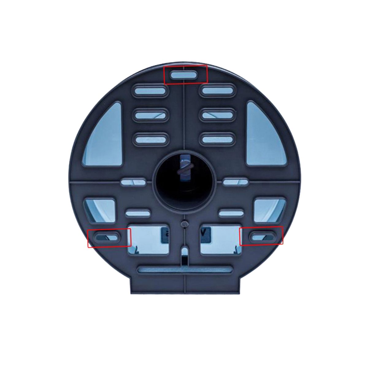 ALDAY - Dispensador de Papel Higiénico Jumbo en Acrílico