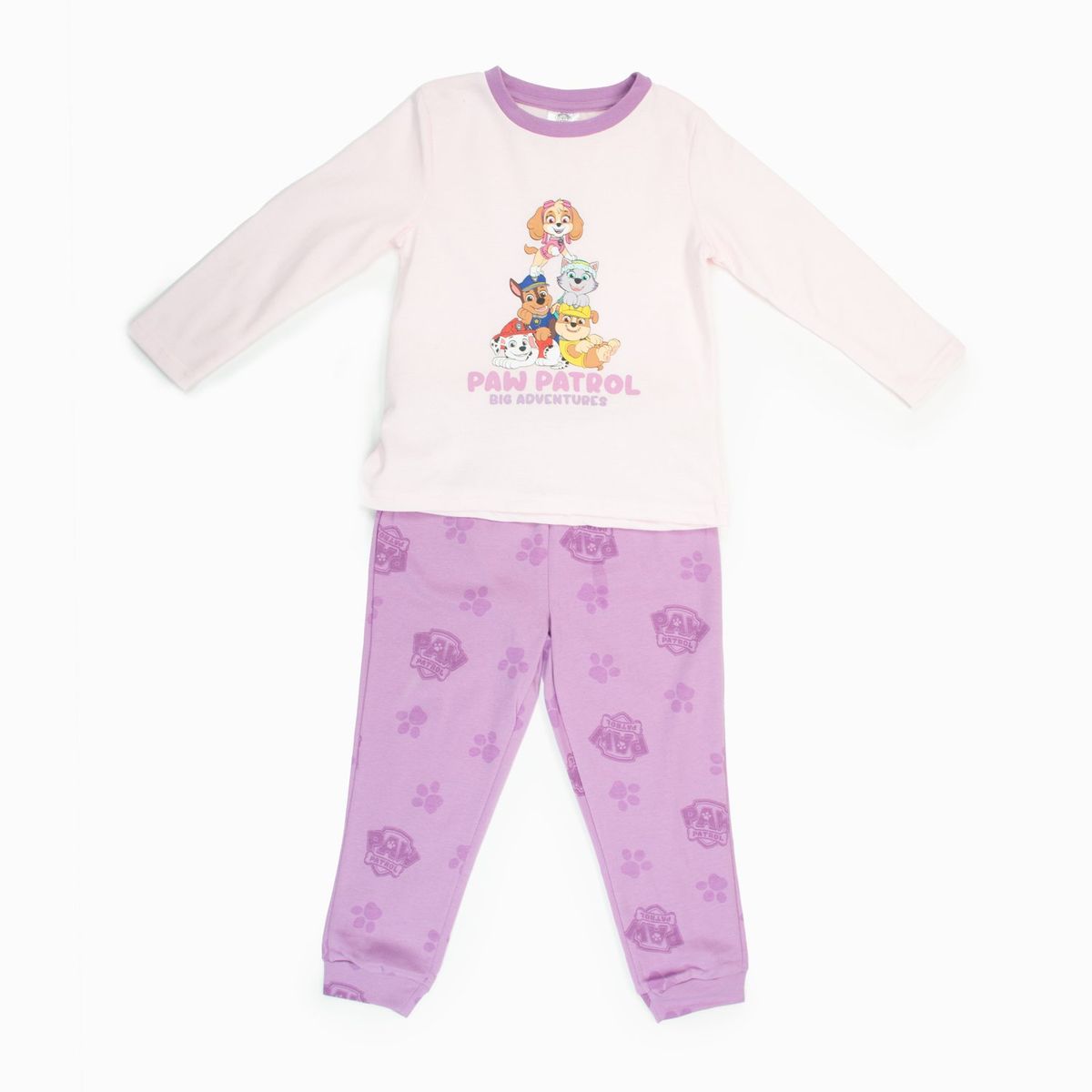 PAW PATROL - Pijama Niña Piramide Celeste Paw Patrol