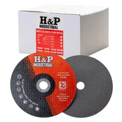 H AND P INDUSTRIAL SOLDADURAS - Disco De Corte H&P Industrial 7" 50 Unidades