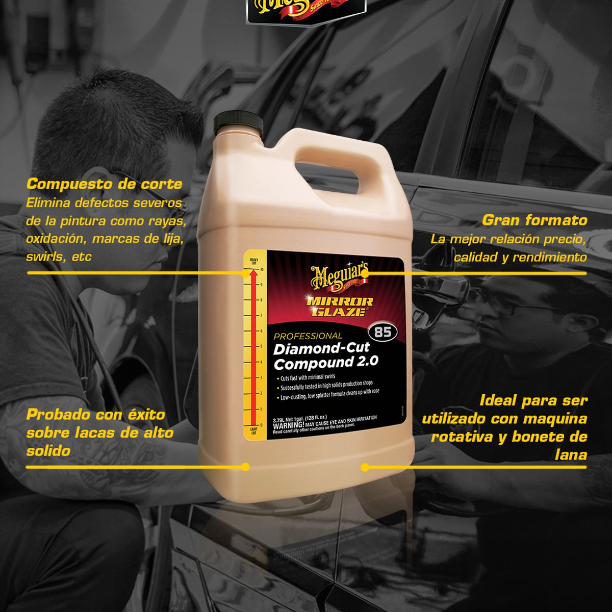 MEGUIARS - Pulimento Meguiars Diamond Cut Compound 2.0