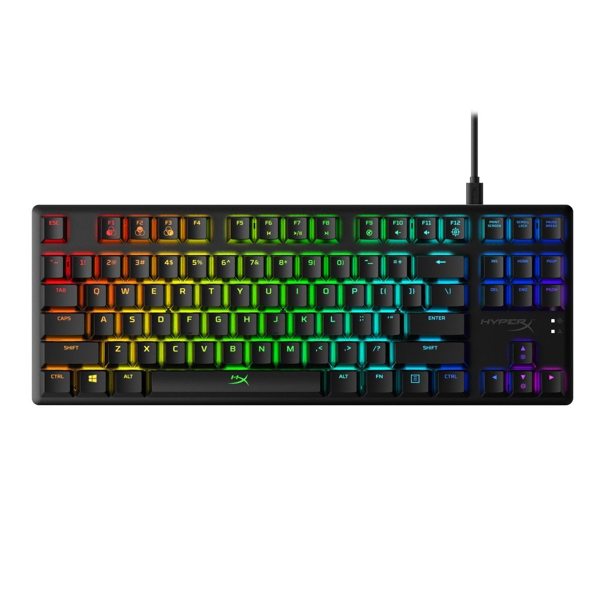 HYPERX - Teclado Mecanico Hyperx Alloy Origins Core Switch Red Lineal Ingles