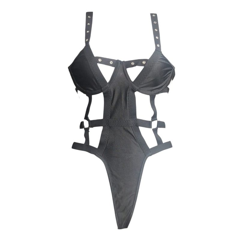 GARSIL - Sensual Y Elegante Body Con Tirantes - Lencería Para Mujer