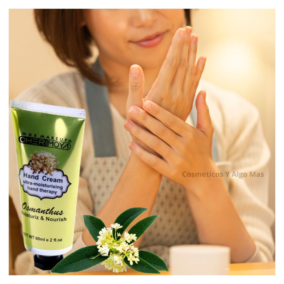 GENERICO - Crema hidratante para manos envase viajero de 60ml