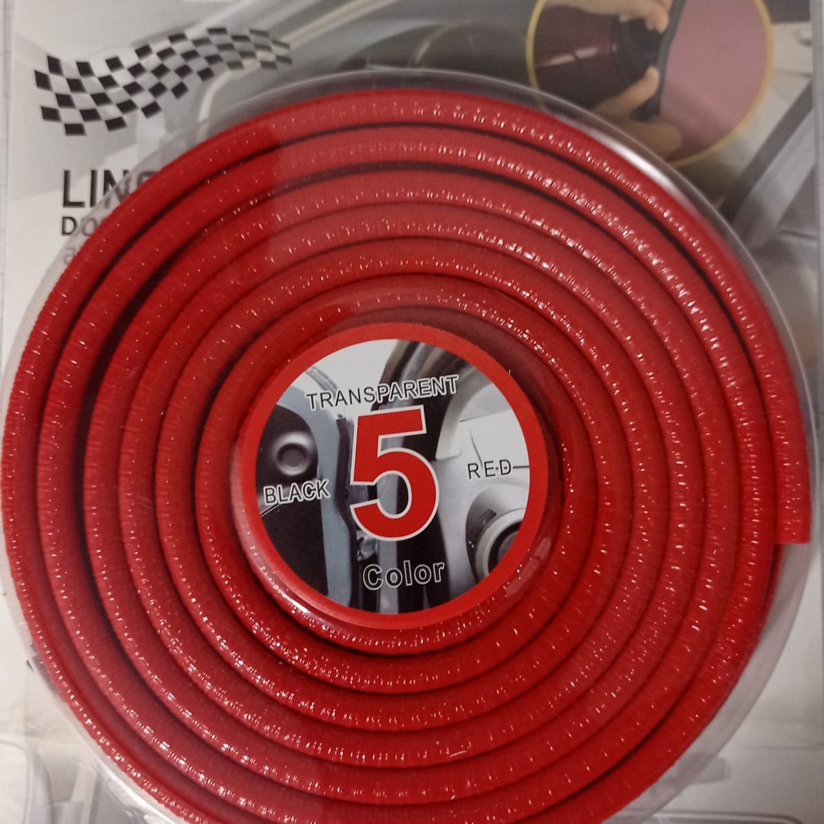 GENERICO - Molduras Samurái Protección puerta de autos Universal tipo U