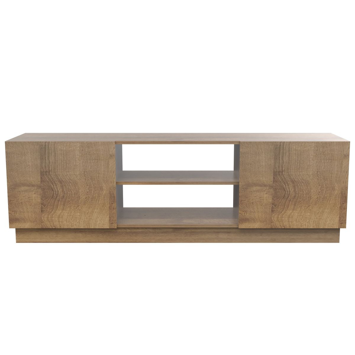 INVAL - Mesa TV / Video hasta 65'. 50 x 160 x 38 cm Amaretto