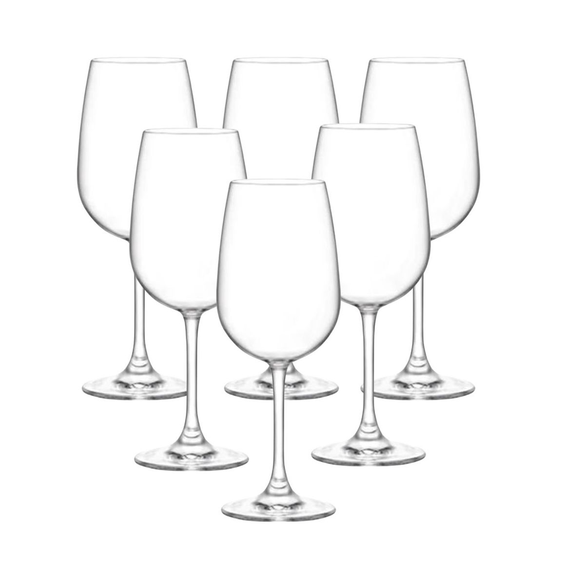 GENERICO - Set de 6 Copas Vino Bordeaux Riserva Bormioli