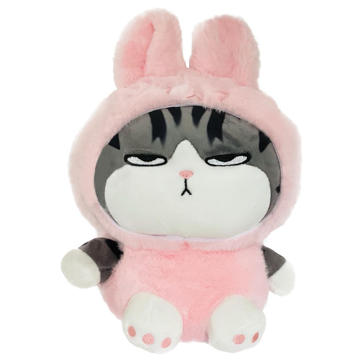 GENERICO - Peluche de Gato Kawaii Disfraz Conejo