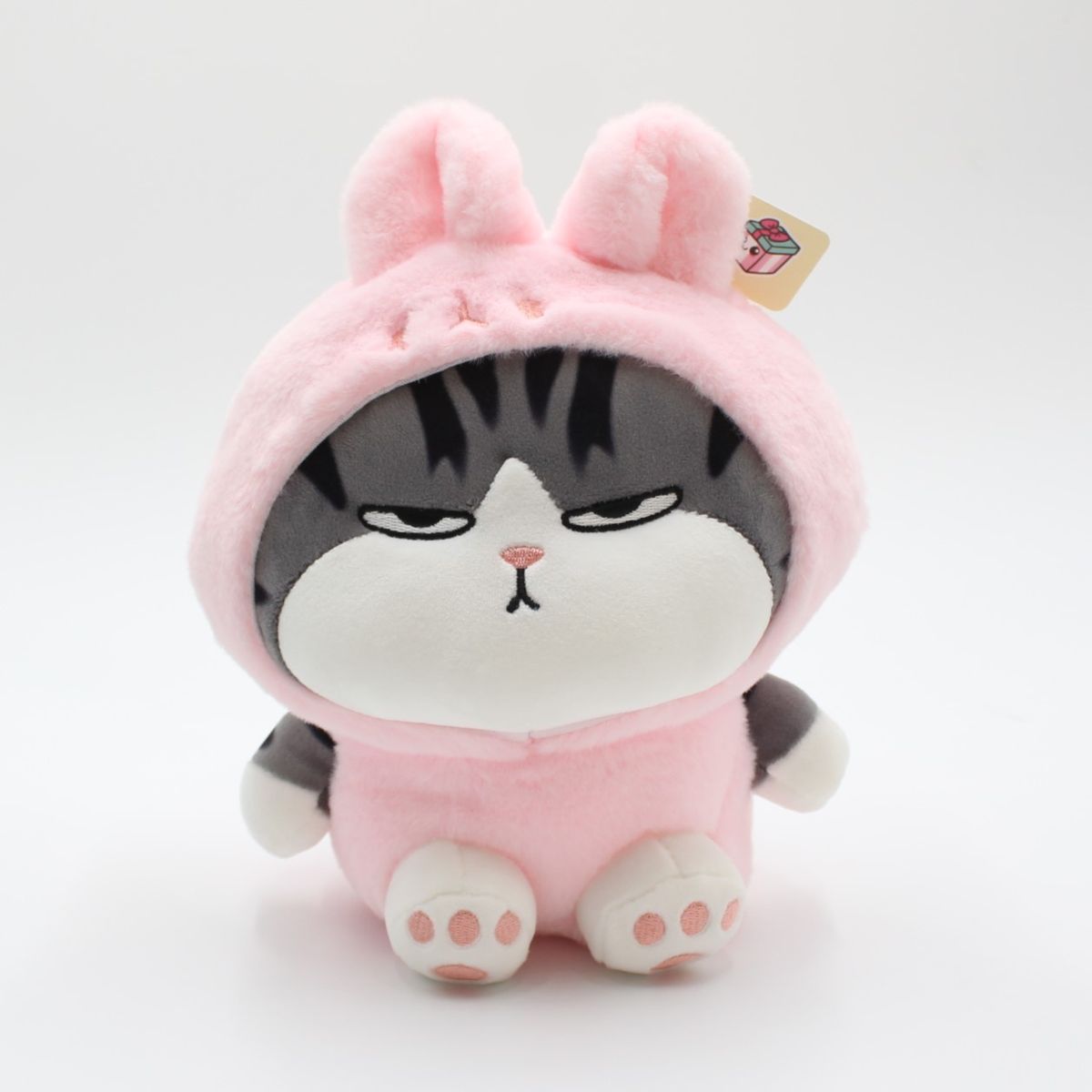 GENERICO - Peluche de Gato Kawaii Disfraz Conejo
