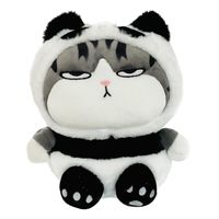 Peluche de Gato Kawaii Disfraz Panda