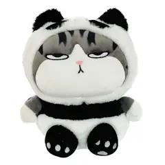 GENERICO - Peluche de Gato Kawaii Disfraz Panda