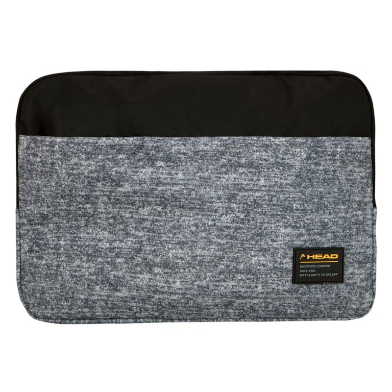 HEAD - Funda Notebook ZIP hasta 16" Melange Gris Head