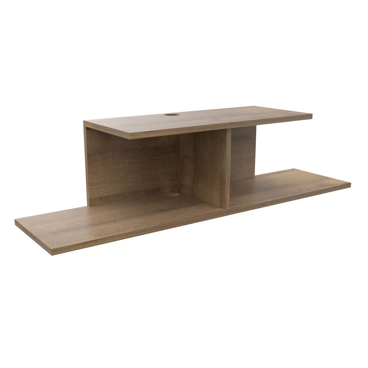 INVAL - Repisa Flotante Amareto 25 x 100 x 25 cm