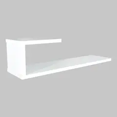 INVAL - Repisa Flotante Blanco 15 x 60 x 17,5 cm