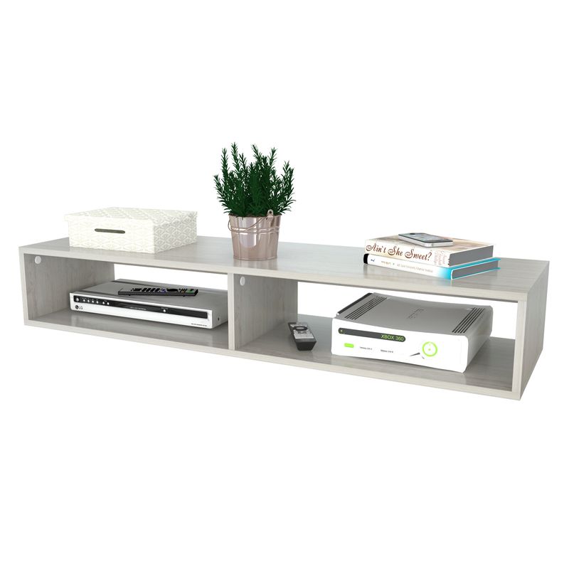 INVAL - Repisa Auxiliar para TV Chantilly 20 x 120 x 35 cm
