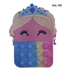 GENERICO - Cartera De Pop It Juguetes Antiestres Infantil 083 14x8.5cm