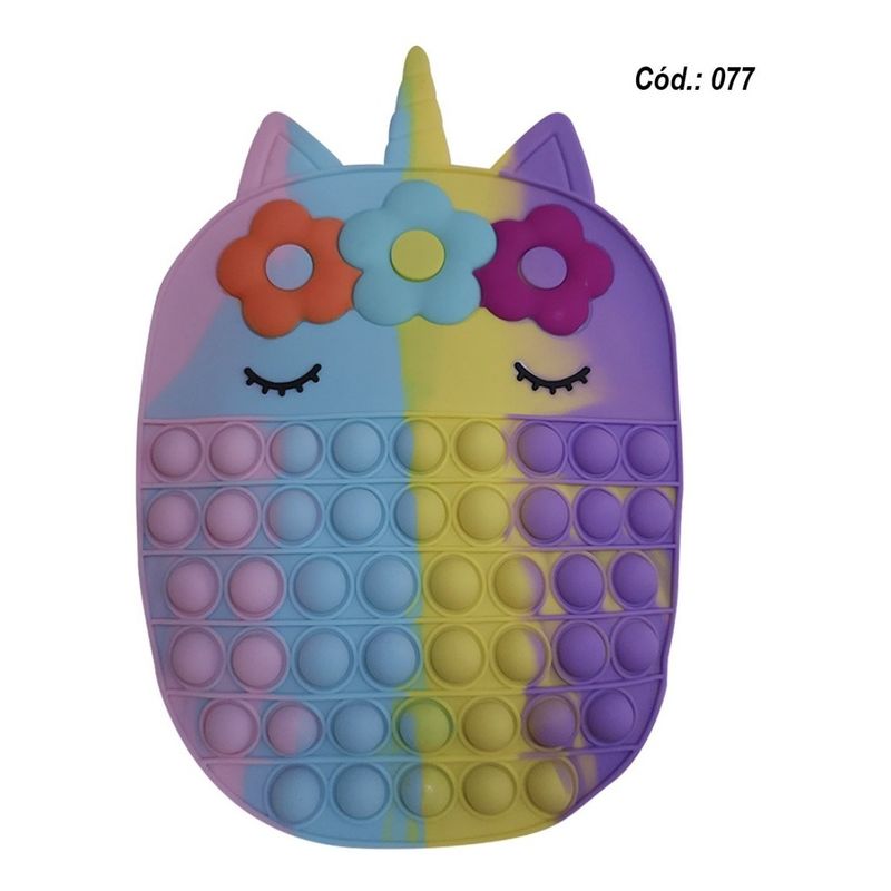 GENERICO - Bolso De Pop It Juguetes Antiestres Infantil 077 22x18cm