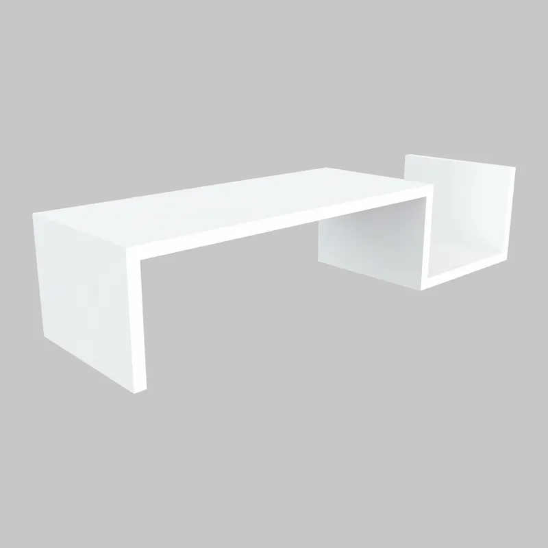 INVAL - Repisa Flotante Blanco 15 x 70 x 17,5 cm