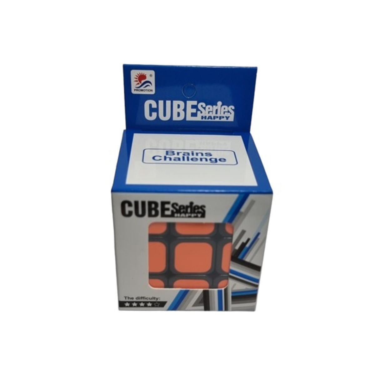 GENERICO - Cubo Magico 3x3 Magic Cube fondo Negro