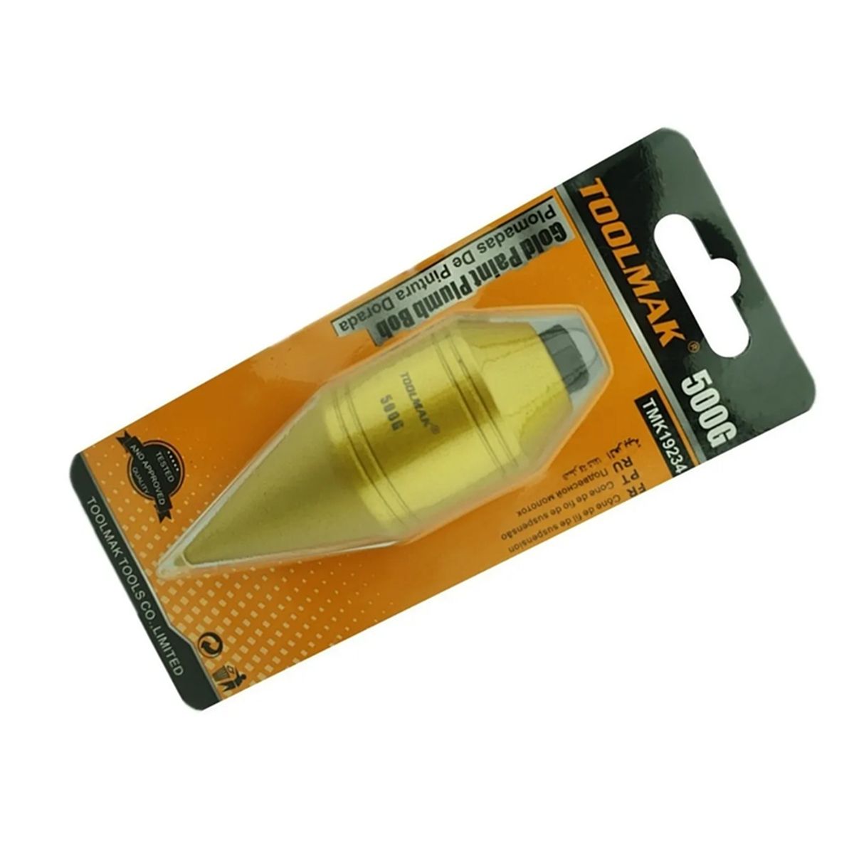 GENERICO - Plomada Plomo Para Albañil 500gr Toolmak