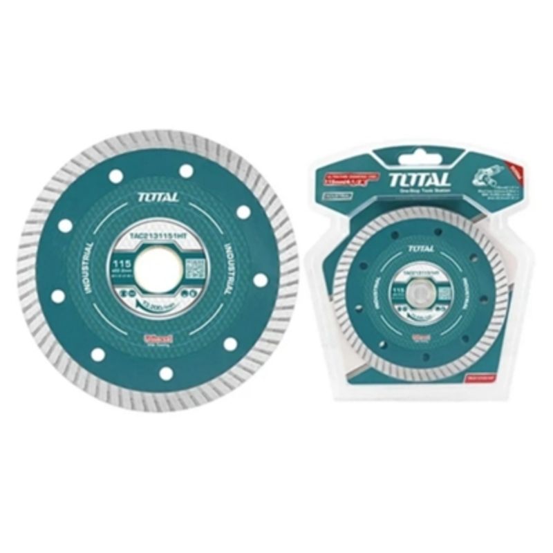 TOTAL TOOLS - Disco Diamantado 4 1/2 115mm Corte Turbo