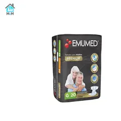 EMUMED - Pañales Adulto - Pants - Talla G - 20 Uds.