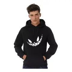 ROLY - Poleron Sudadera Mad Kat El Rubius Negra