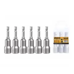 INGCO - Juego Adaptadores Para Taladro Punta Magnetica 6 Pcs