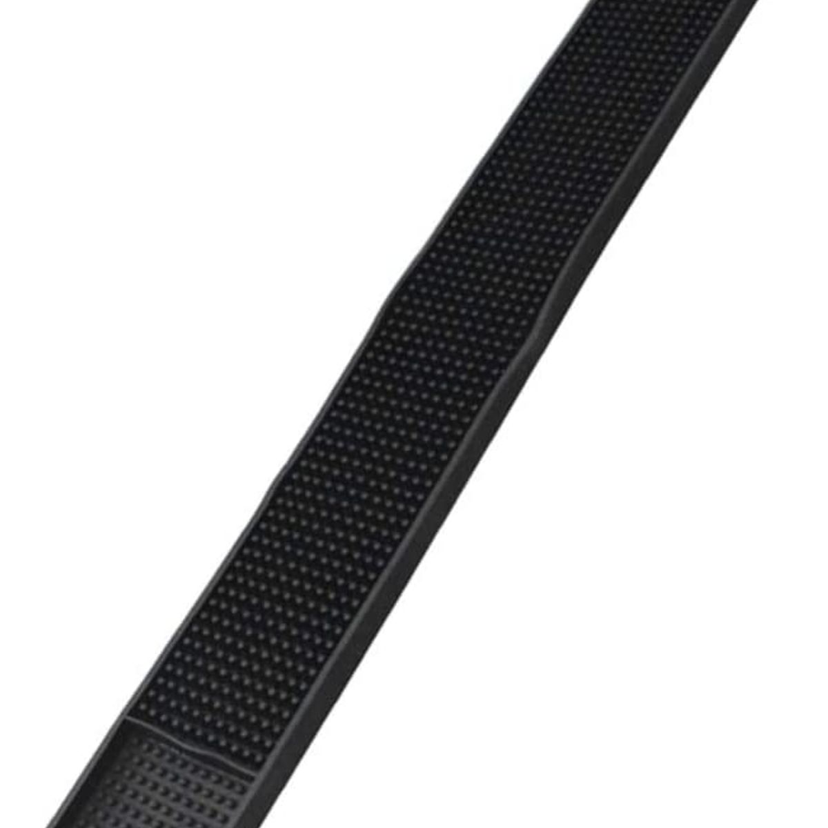 GENERICO - Mat Bar 60x8 Cm Goma De Servicio Bar Negra Barmat Escurridor Copas