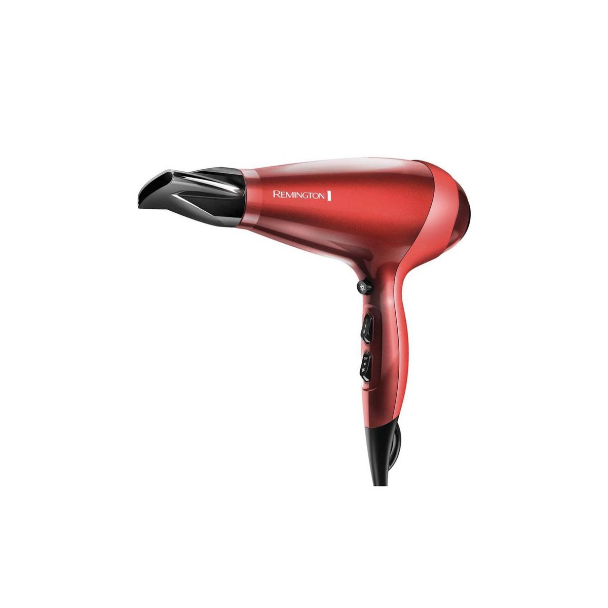 REMINGTON - Secador De Cabello Pelo 2400W Rojo Silk Dryer AC9096 Remington