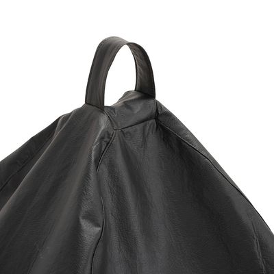 Imagen 2 del producto Pouf Pera Negro Eco Cuero 100x120x120 cm Máxima Design