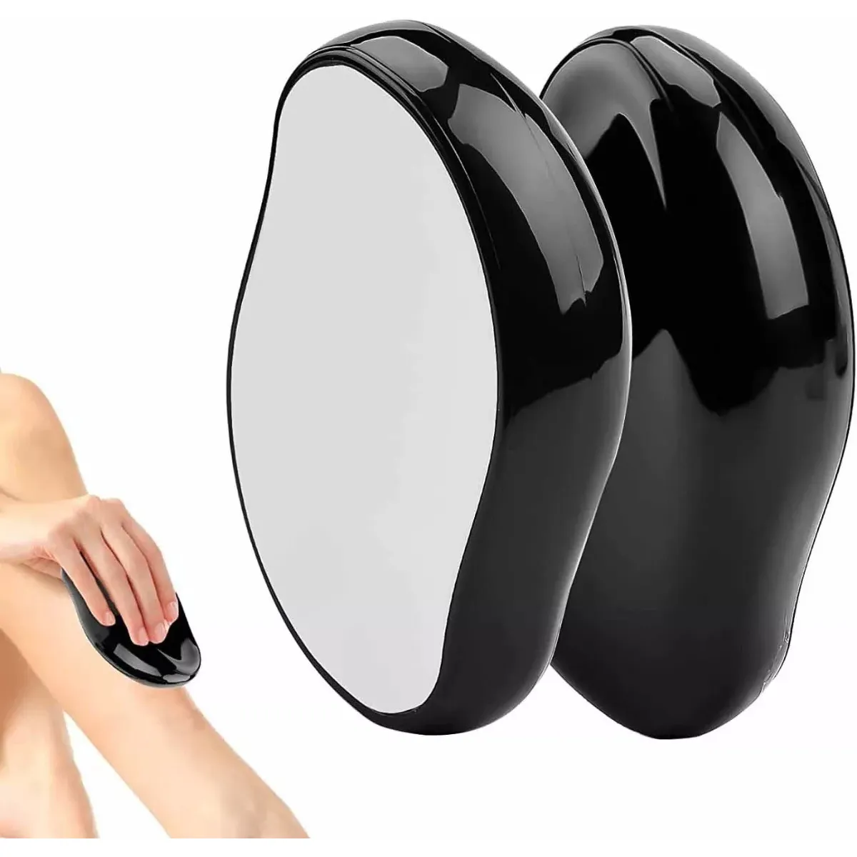 KUANGYE - Depiladora De Cristal Depilación Borrador Vello Sin Dolor