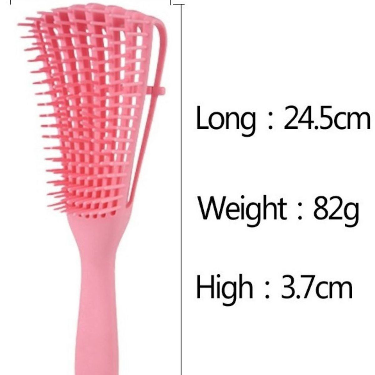 GENERICO - Cepillo Flexible Desenredante Para Cabello Rizo