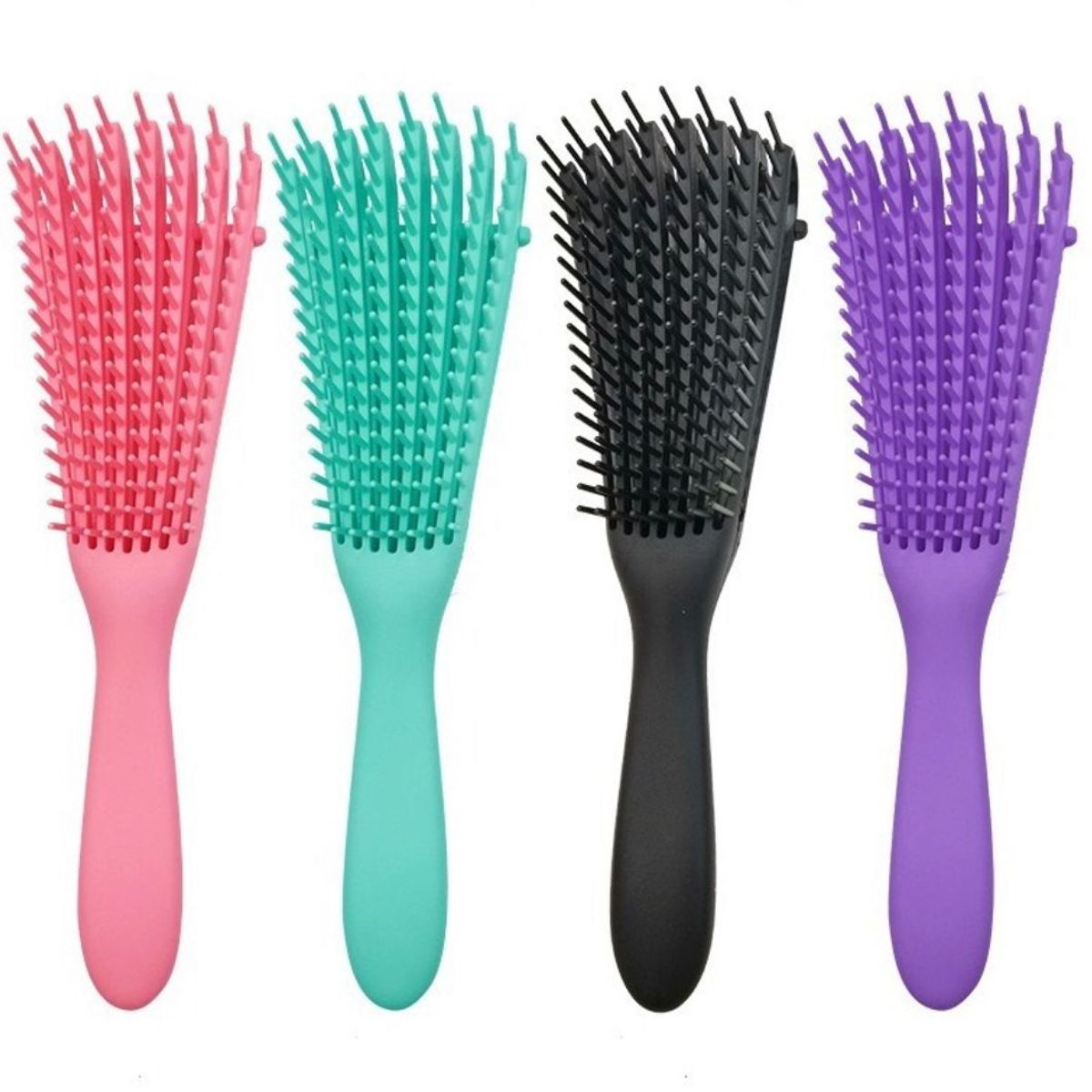 GENERICO - Cepillo Flexible Desenredante Para Cabello Rizo