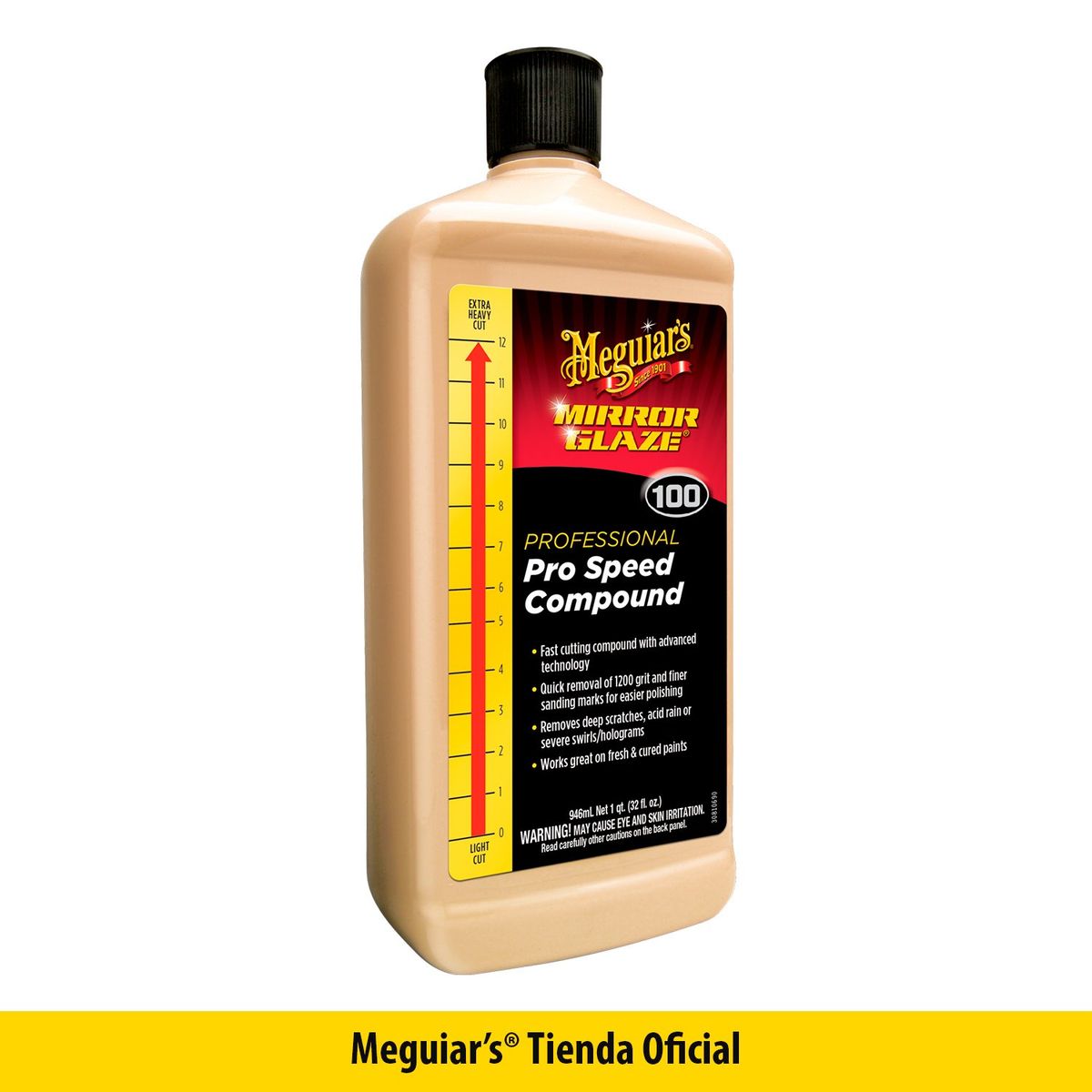 MEGUIARS - Pulimento de Corte Meguiars Pro Speed Compound M100 (paso 1)