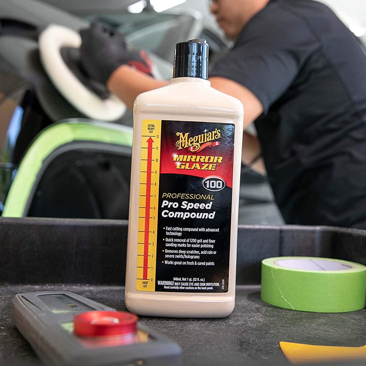 MEGUIARS - Pulimento de Corte Meguiars Pro Speed Compound M100 (paso 1)