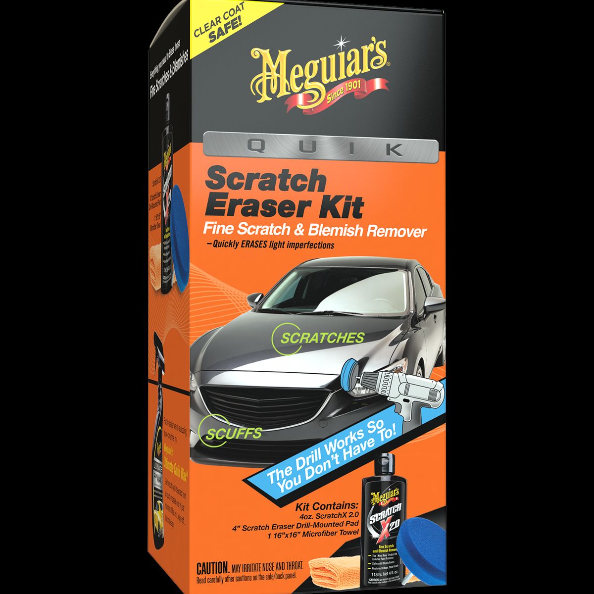 MEGUIARS - Kit Remover De Rayas Meguiars Quik Scratch Eraser Kit