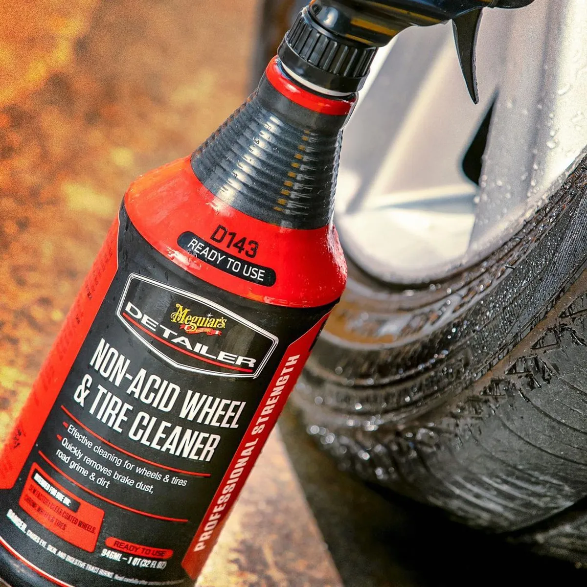 MEGUIARS - Limpiador De Llantas Meguiars Non-acid Wheel & Tire Cleaner