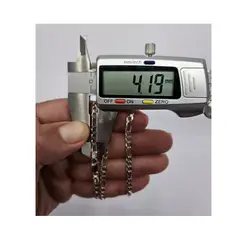 GENERICO - Cadena Estilo Cartier Hombre Plata Italiana 925 - 4 mm