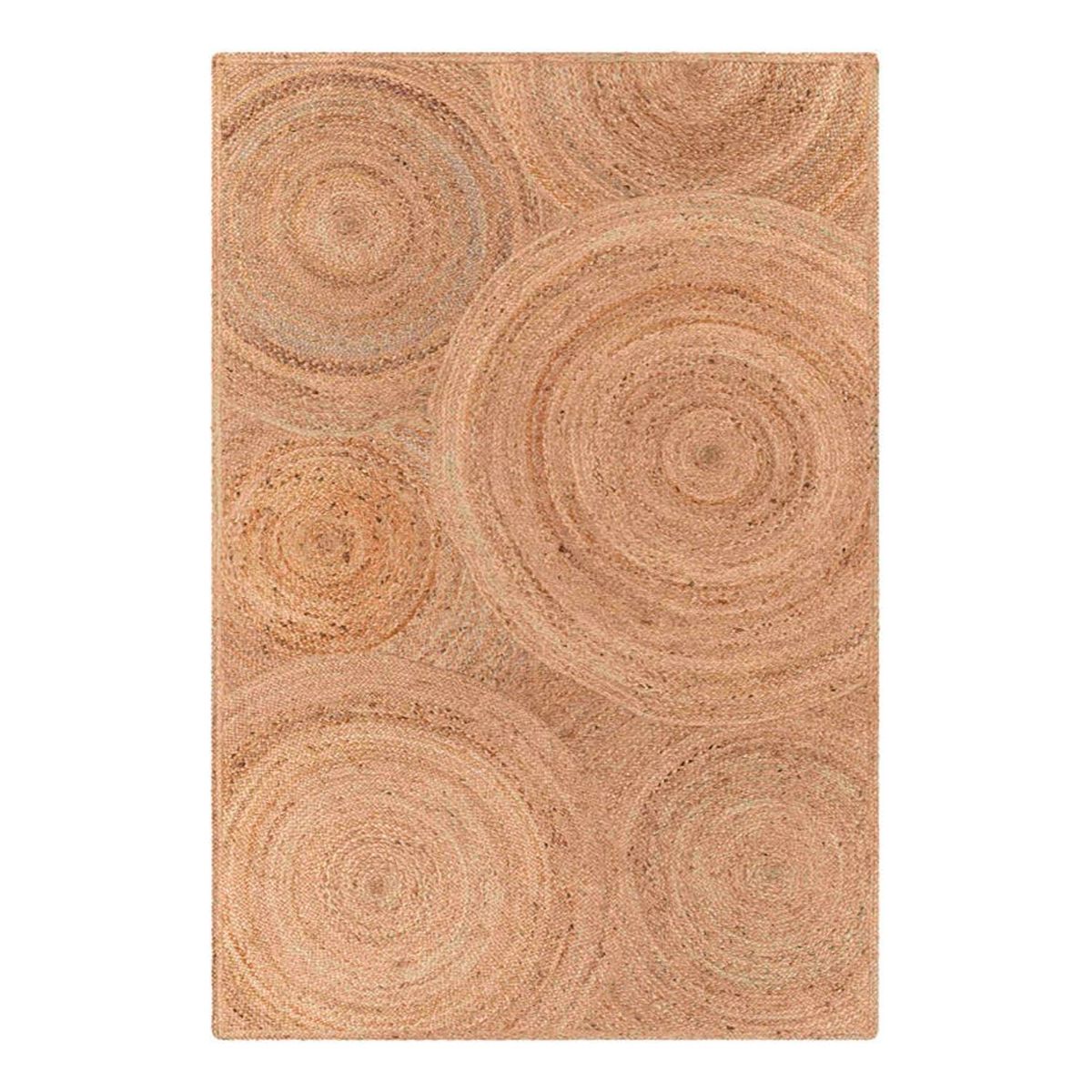 BAZHARS - ALFOMBRA BAZHARS YUTE 140X200 CM NIR FARM 10