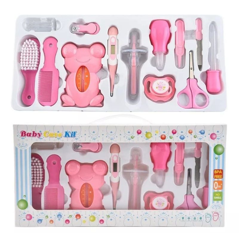 GENERICO - Kit Aseo Bebe Set Higiene Y Cuidado Manicure Corta Uña