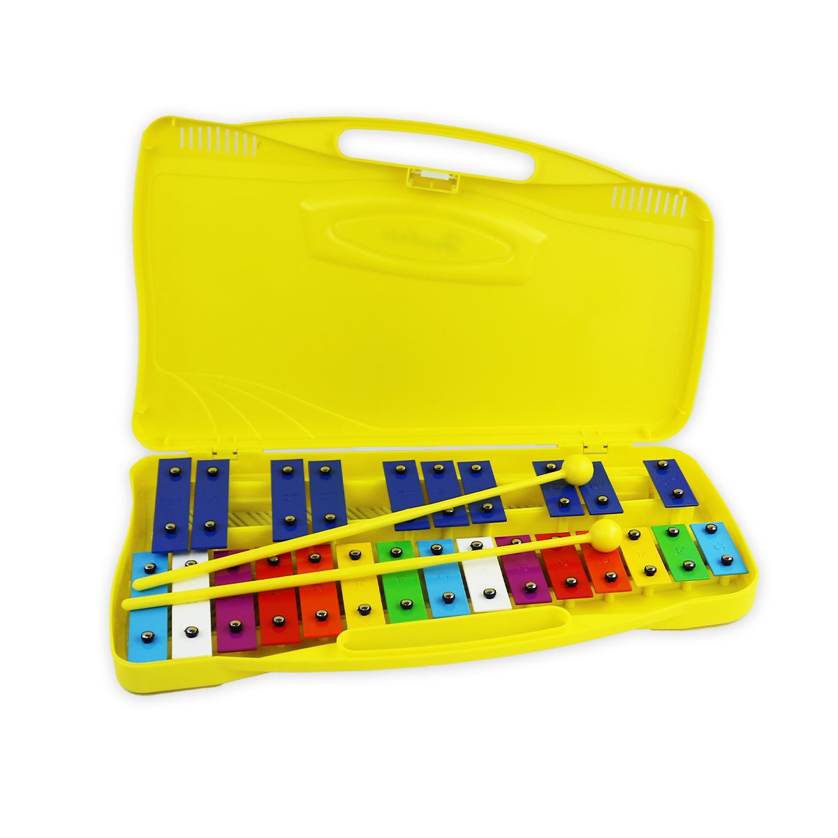 HENDRIX - Metalófono 25 Tonos Portátil Cromático Hendrix Colores