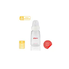 PIGEON - Mamadera Vidrio 120ml Color Transparente
