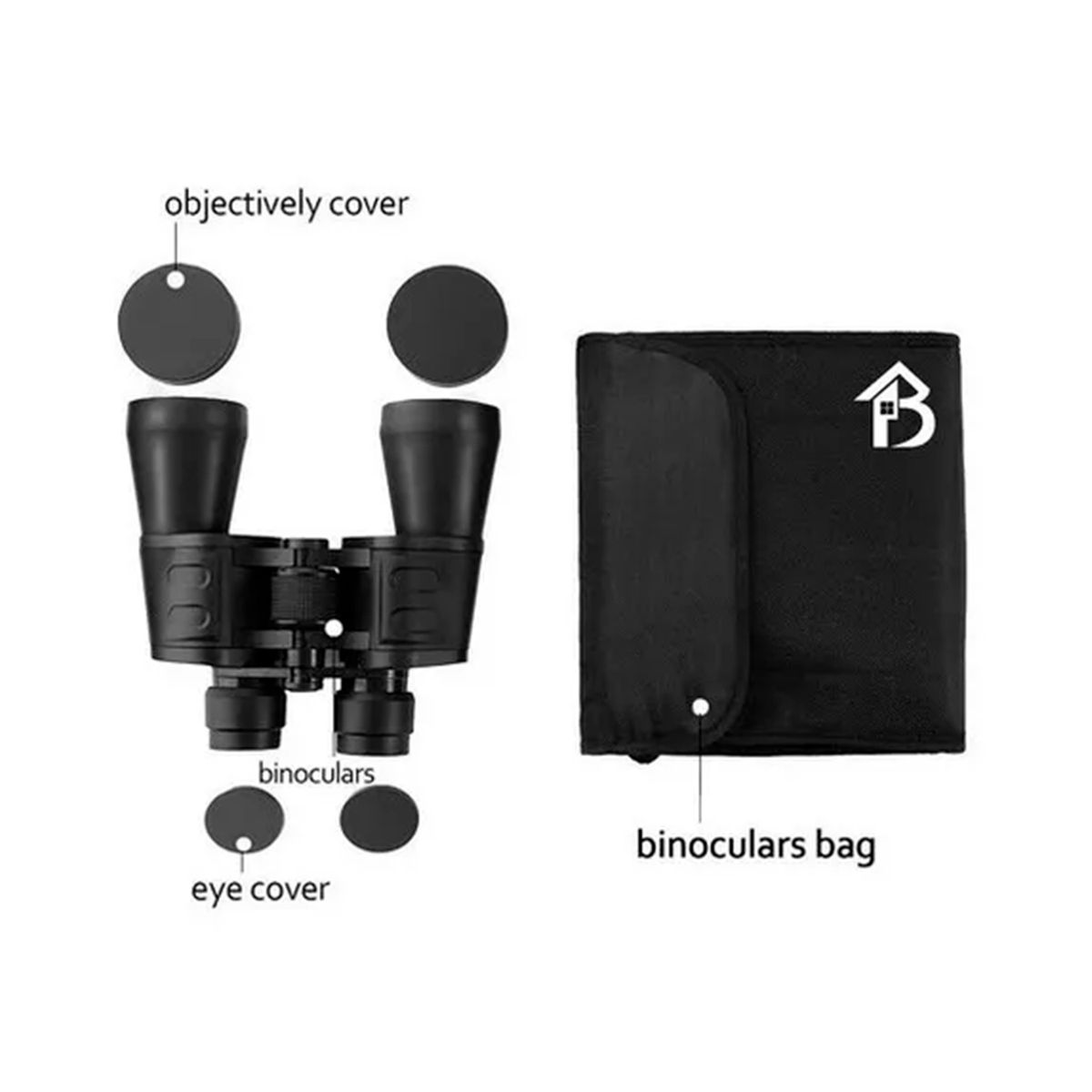 GENERICO - Binoculares Profesionales De Largo Alcance 1000m