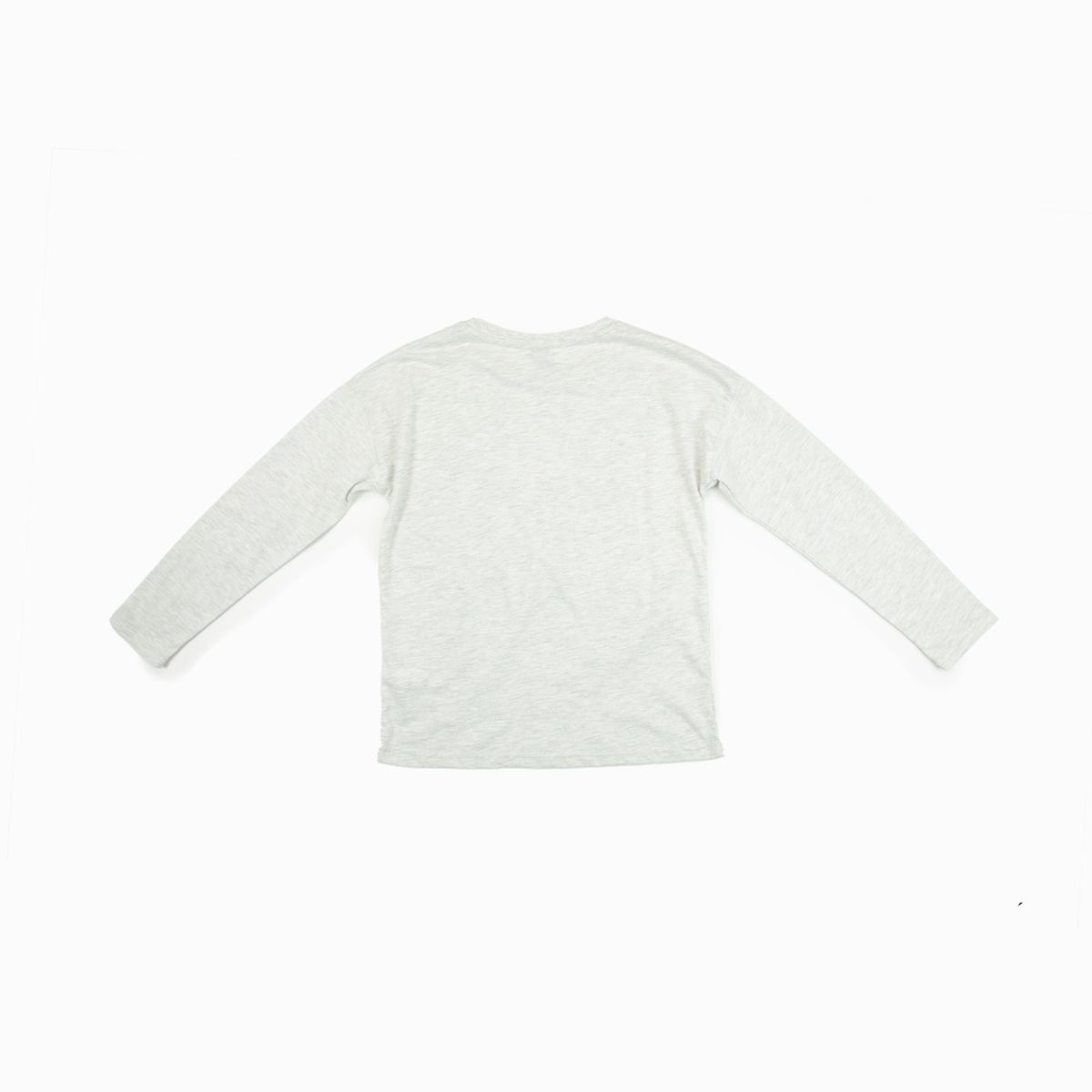 DISNEY - Polera Manga Larga Niña Pareja Gris Minnie